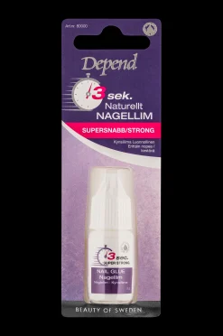 Depend 3 Sek Naturellt Nagellim