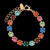 Dam Caroline Svedbom Armband Rainbow Bracelet Gold