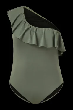 Dam La Redoute Asymmetrisk, Figurformande Baddrakt