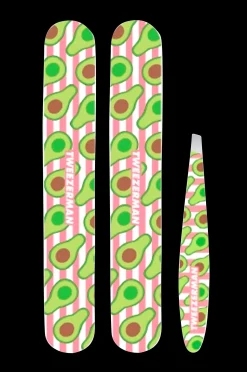 Tweezerman Avocado Duo Set Slant & Nailfile