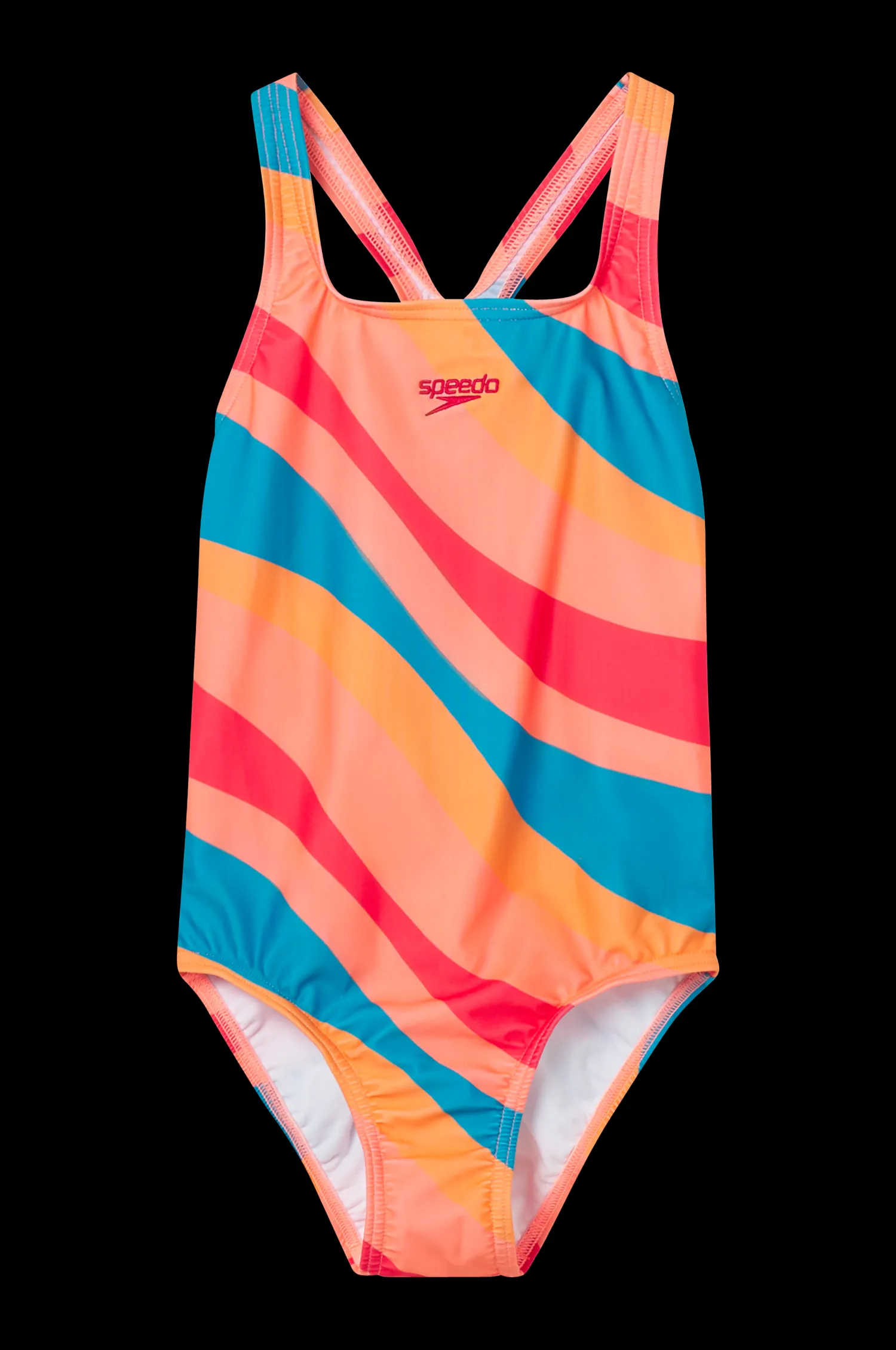 Speedo Baddrakt Girls Printed Medalist Best Sale
