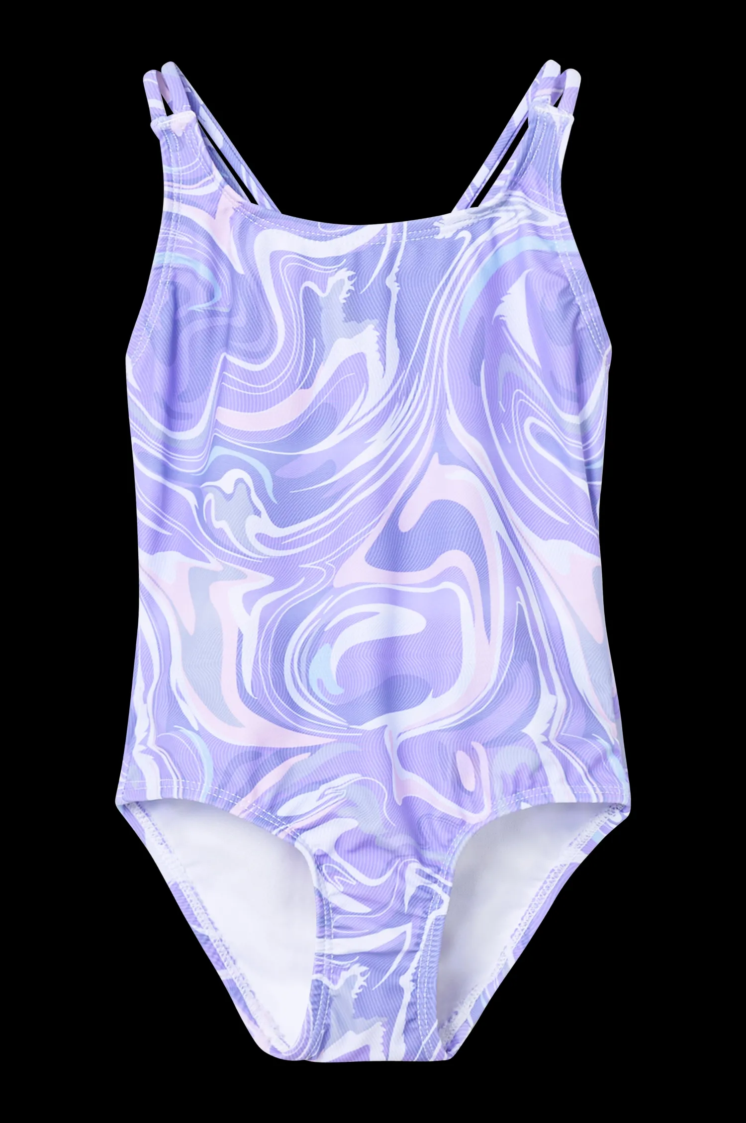 KIDS ONLY Baddrakt Kmgcaroline Tie Dye Uv50 Str Swimsuit New