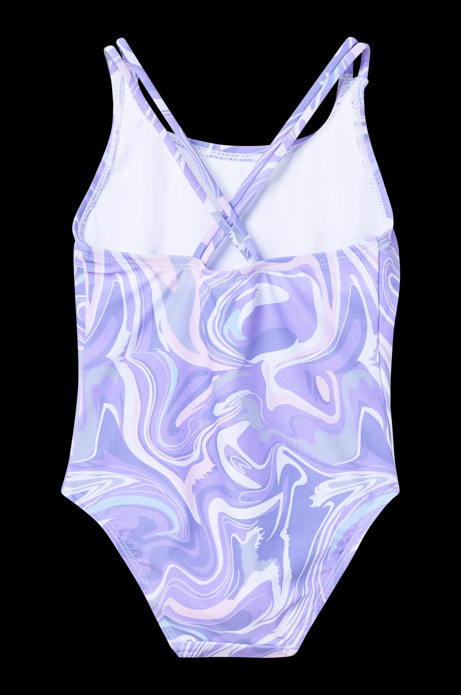 KIDS ONLY Baddrakt Kmgcaroline Tie Dye Uv50 Str Swimsuit New