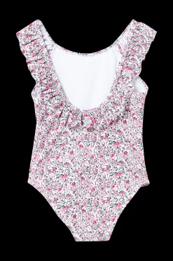 KIDS ONLY Baddrakt Kmgdana Lara Ruffle Swimsuit Acc Clearance