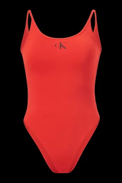 Dam Calvin Klein Underwear Baddrakt Scoop Back One Piece