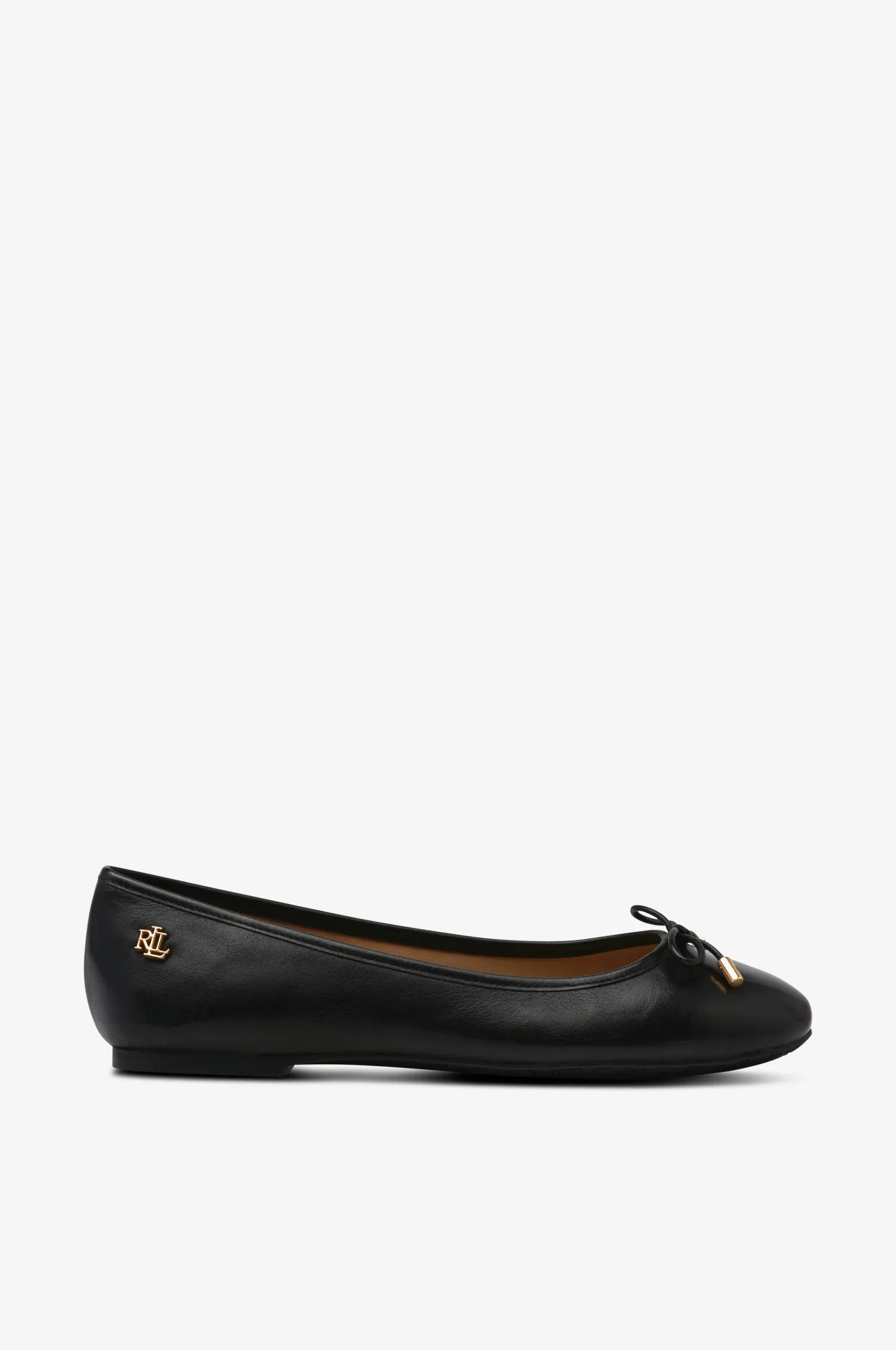 Dam Lauren Ralph Lauren Ballerinaskor Super Soft Leather Jayna