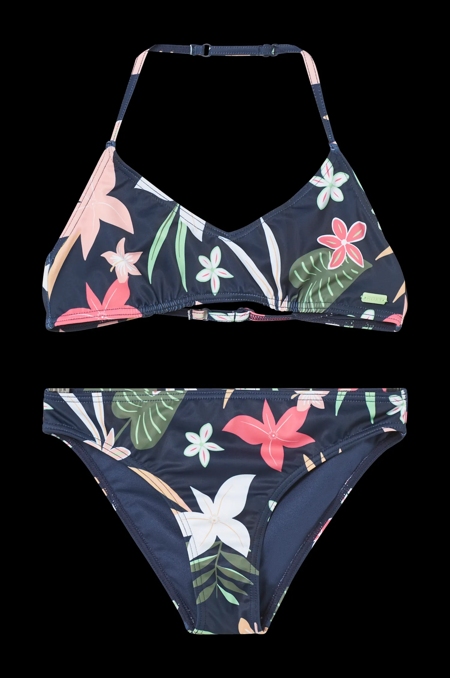 Roxy Bikini Vacay For Life Tri Bra Set Sale