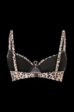 Dam Panos Emporio Bikini-Bh Pe Leopard Lydia Top