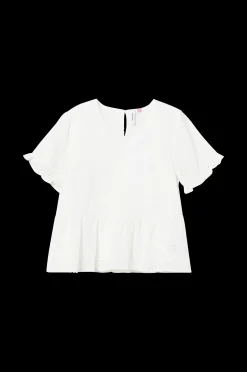 Vero Moda Blus Vmmaja Ss Broderie Top Wvn Girl Best