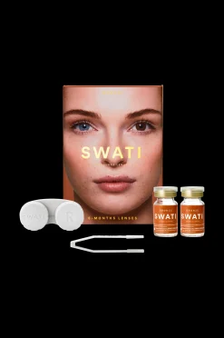 SWATI Cosmetics Bronze 6-Manaders Kosmetiska Linser