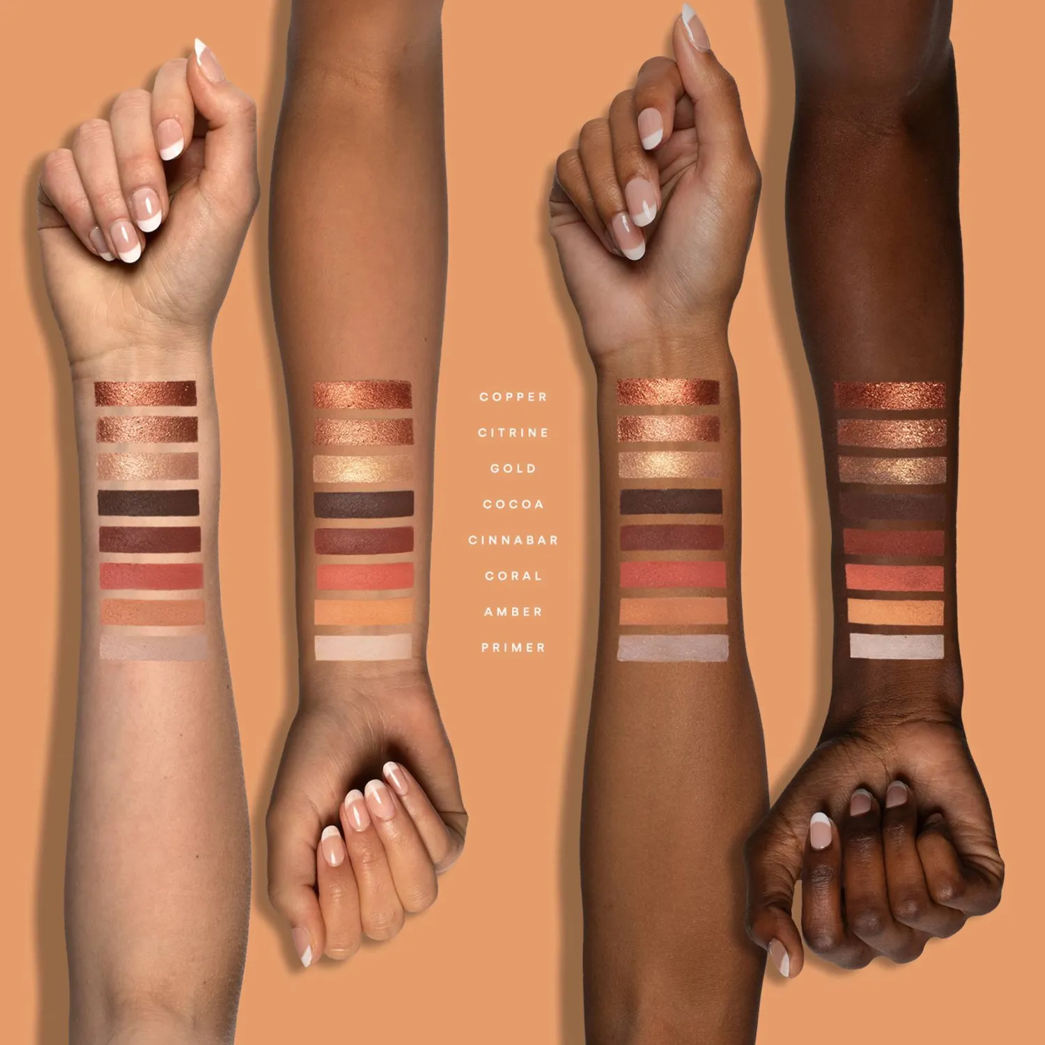 SWATI Cosmetics Carnelian Eye Shadow Palette