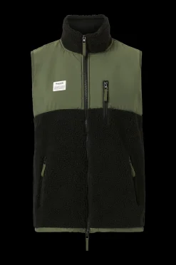 Resteröds Fleecevast Panel Fleece Vest Zip Sale