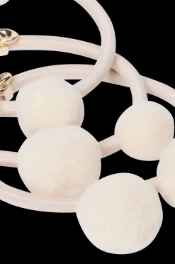 Dam Corinne Hairtie Pom Pom Ibiza 3-Pack