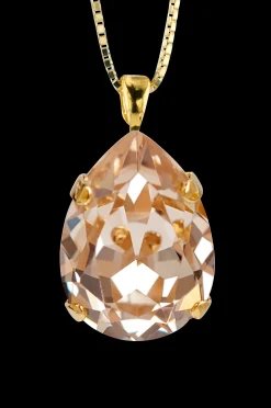Dam Caroline Svedbom Halsband Classic Drop Necklace Gold