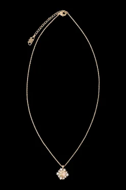 Dam Lily and Rose Halsband Emily Necklace