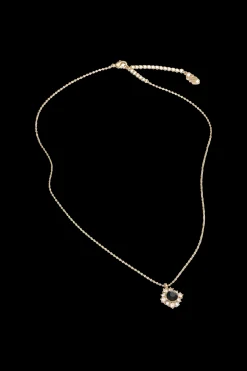 Dam Lily and Rose Halsband Emily Necklace