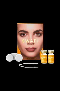 SWATI Cosmetics Honey 6-Manaders Kosmetiska Linser
