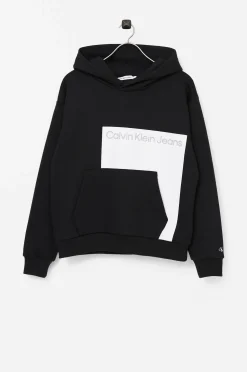 Calvin Klein Huvtroja Placed Clr Block Relaxed Hoodie Store