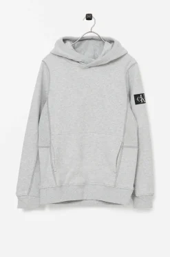 Calvin Klein Huvtroja Rib Blocking Badge Hoodie Cheap