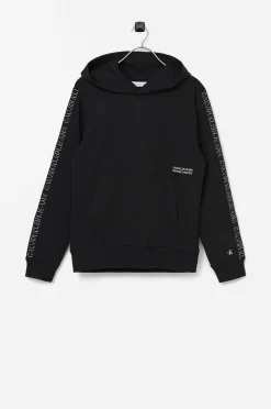 Calvin Klein Huvtroja Shadow Logo Tape Hoodie Best