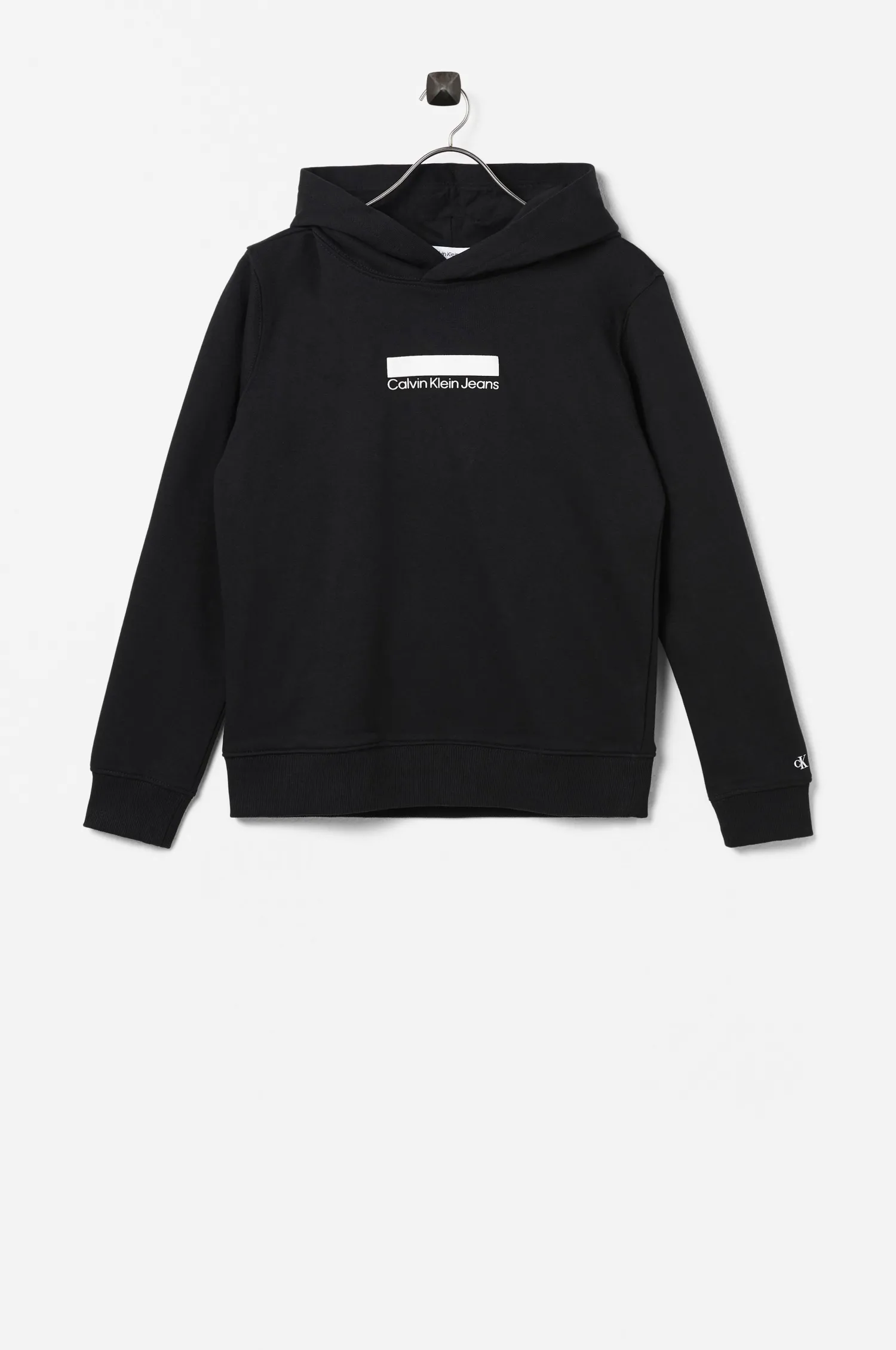 Calvin Klein Huvtroja Small Block Logo Hoodie Shop