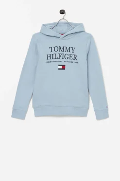 Tommy Hilfiger Huvtroja Th Logo Hoodie Discount