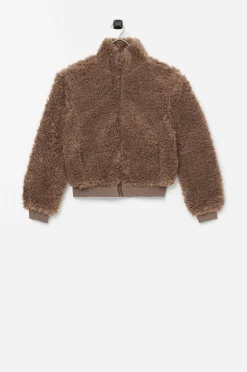 KIDS ONLY Jacka Konellie Sherpa Bomber Cp Otw New