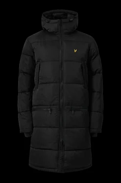 Lyle & Scott Jacka Long Line Wadded Jacket Clearance