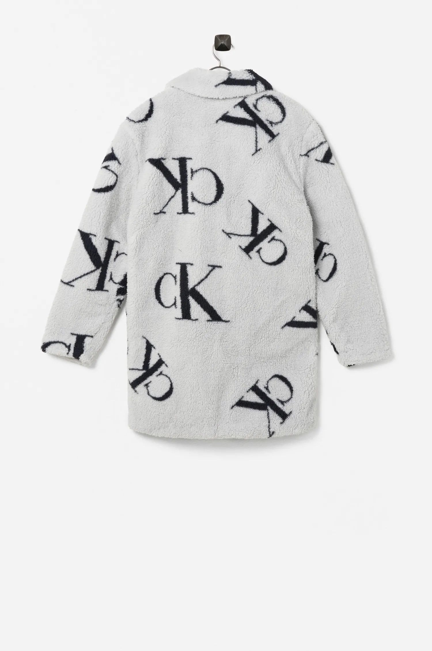 Calvin Klein Jacka Monogram Aop Teddy Coat Outlet