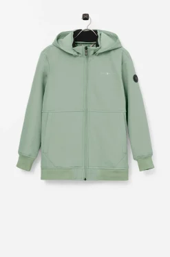 Áhkká Jacka Softshell Jacket Jr Med Insida I Fleece Sale
