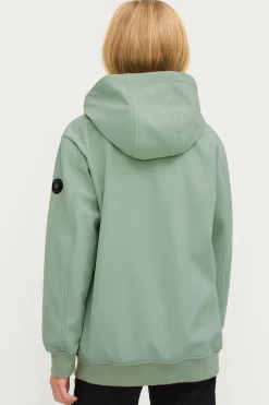 Áhkká Jacka Softshell Jacket Jr Med Insida I Fleece Sale