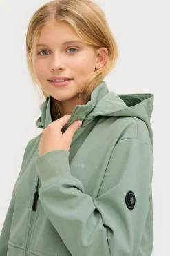 Áhkká Jacka Softshell Jacket Jr Med Insida I Fleece Sale