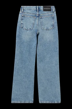 Calvin Klein Jeans Wide Leg Hr Light Auth Blue Sale