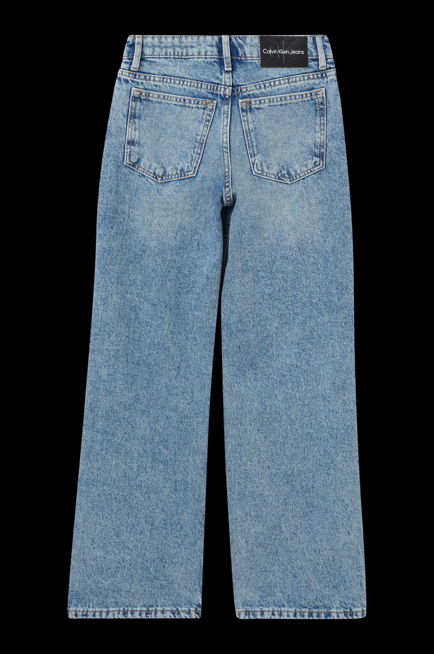 Calvin Klein Jeans Wide Leg Hr Light Auth Blue Sale