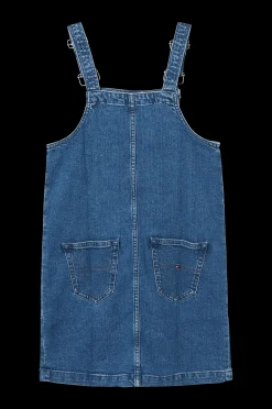 Tommy Hilfiger Jeansklanning Pinafore Denim Dress Store