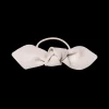 Dam Corinne Leather Bow Big Hair Tie