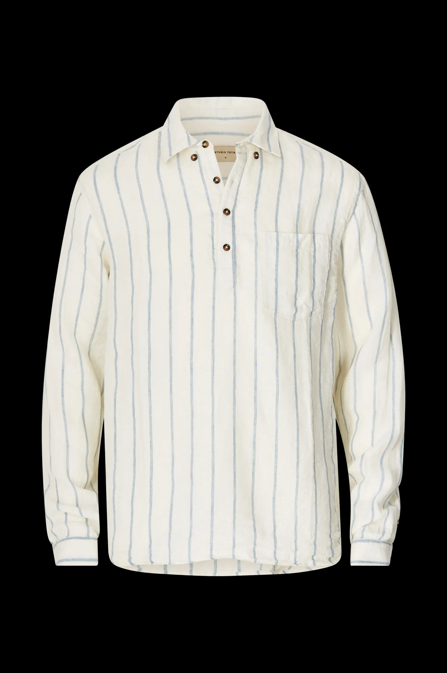 Studio Total Linen Popover Shirt Online