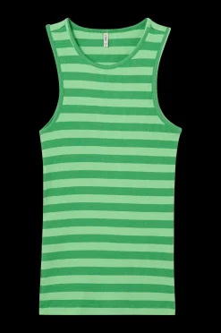KIDS ONLY Linne Kogkenya Rib Stripe Tank Top Fashion