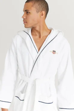 Gant Morgonrock Archive Shield Robe Store