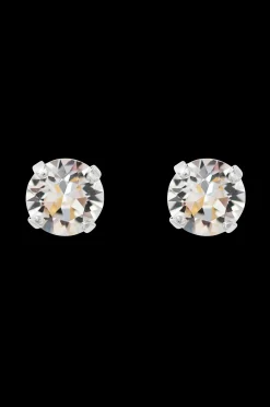 Dam Caroline Svedbom Orhangen Classic Stud Earring Rhodium