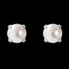 Dam Caroline Svedbom Orhangen Classic Stud Earring Rhodium