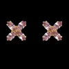 Dam Caroline Svedbom Orhangen Crystal Star Earrings Gold