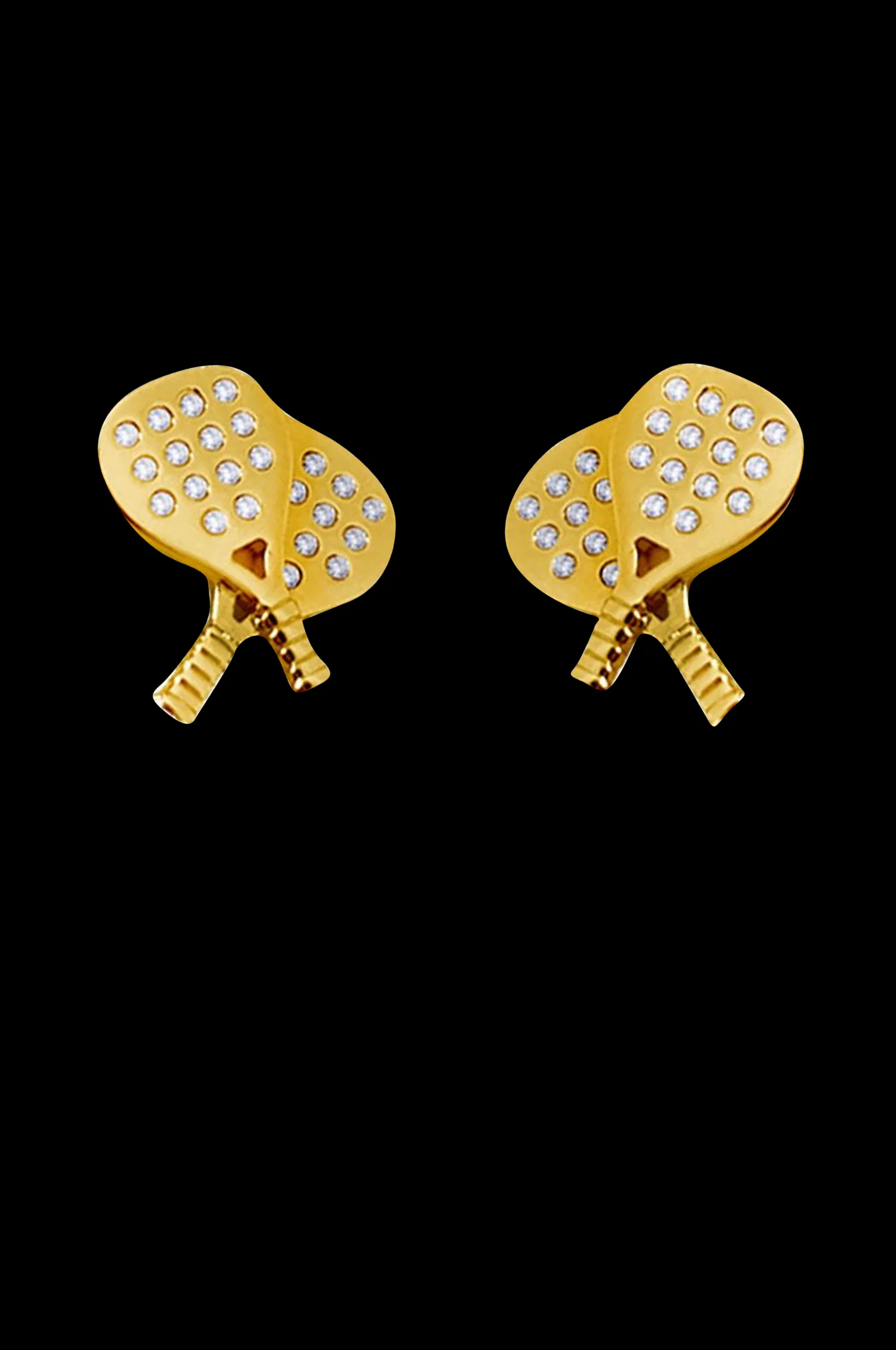 Dam IOAKU Orhangen Sparkling Padel Stud Earrings
