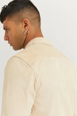 Studio Total Overshirt Favourite Fake Suede Overshirt Fashion