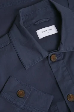 Studio Total Overshirt Icon Twill Overshirt Hot