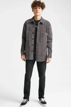 Studio Total Overshirt Relaxed Soft Cord Overshirt Cheap