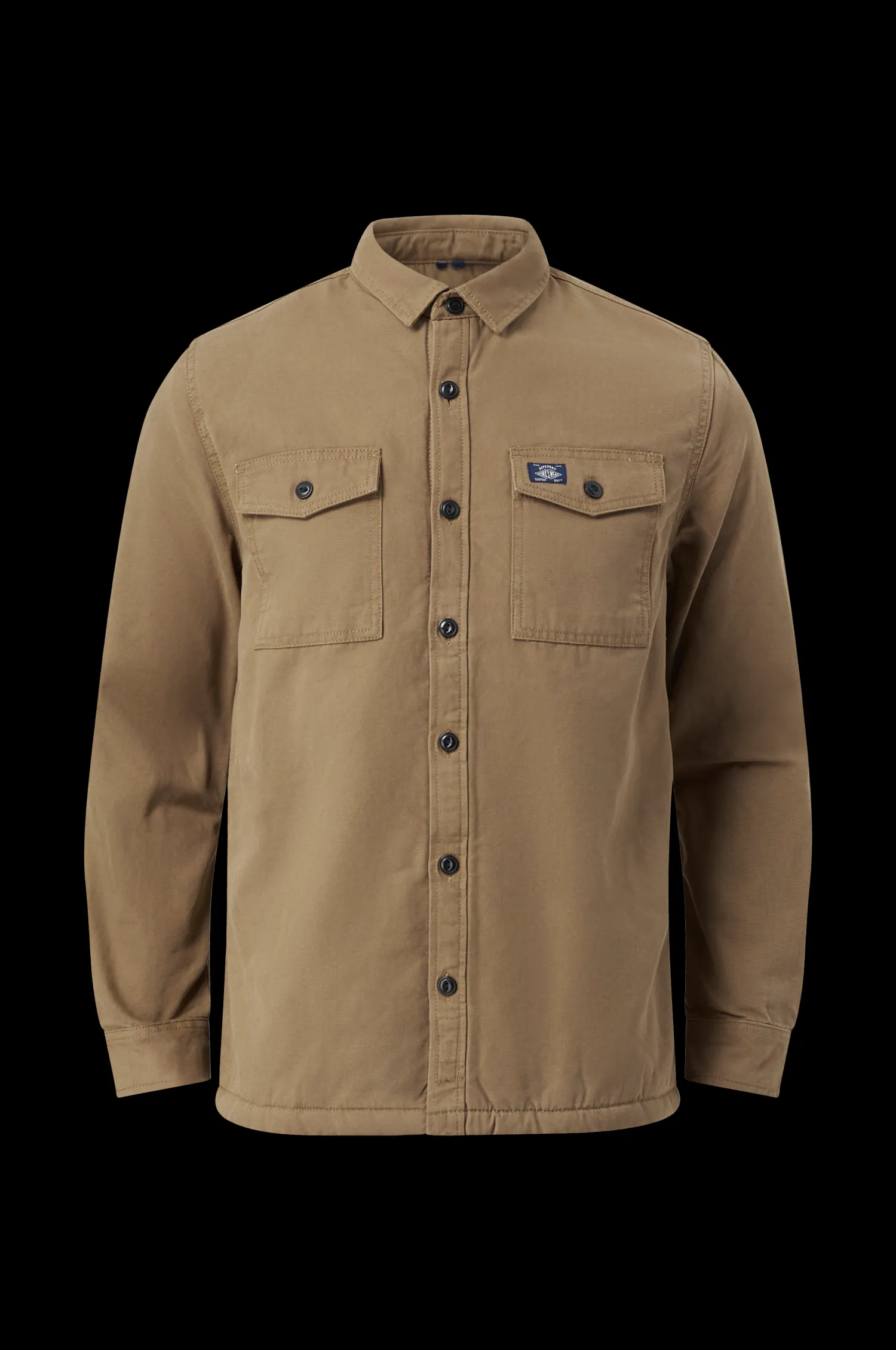 Superdry Overshirt Vintage Borg Lined Miller Cheap