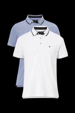 Jack & Jones Piketroja Jjepaulos Polo 2-Pack Best Sale