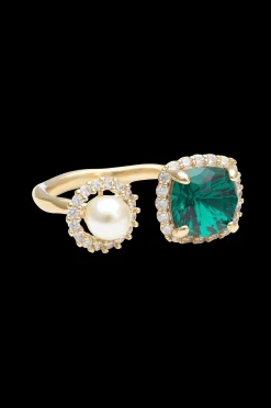 Dam Lily and Rose Ring Colette Ring