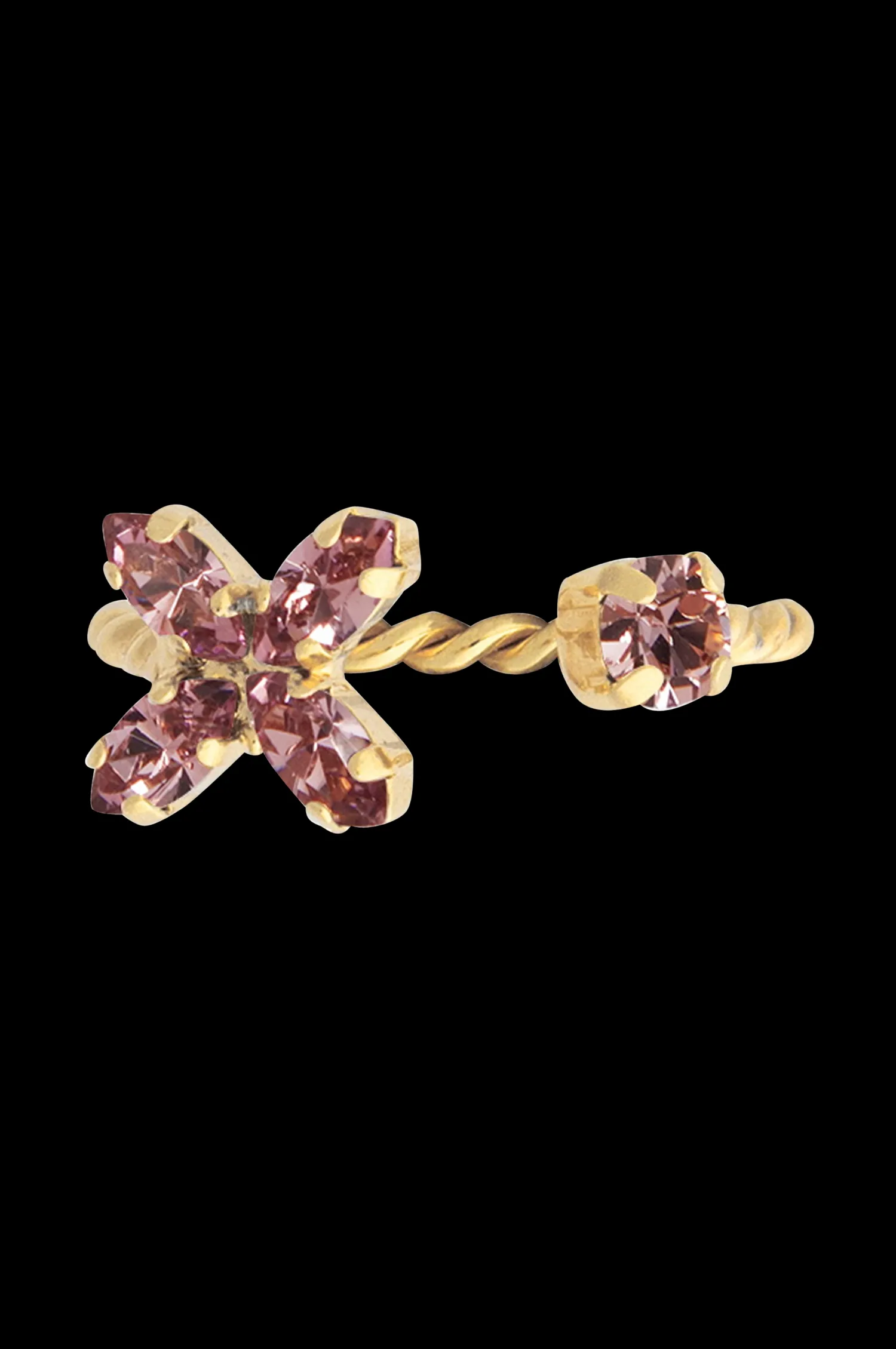 Dam Caroline Svedbom Ring Crystal Star